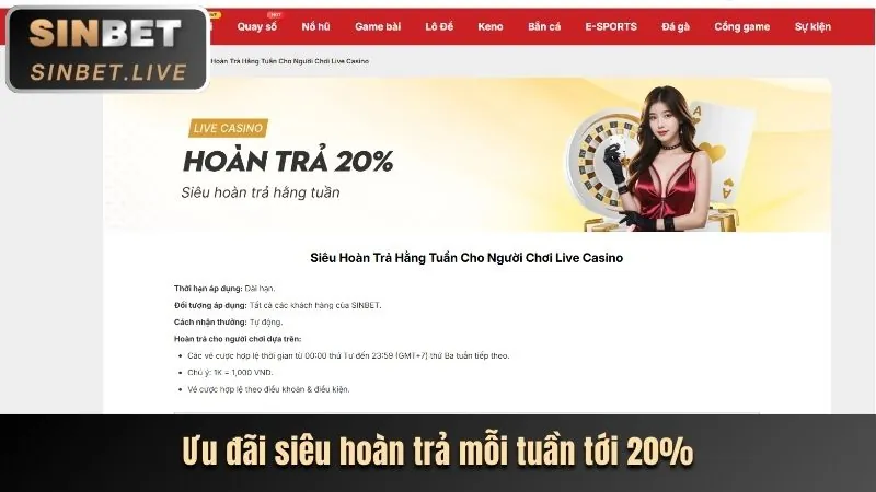 Thưởng nạp lại EU88